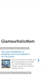 Mobile Screenshot of glamourholicmom.com